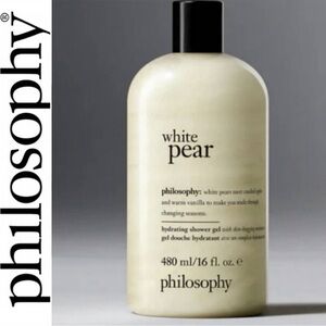 Philosophy White Pear Candied Apples Warm Vanilla Hydrating Shower Gel NEW